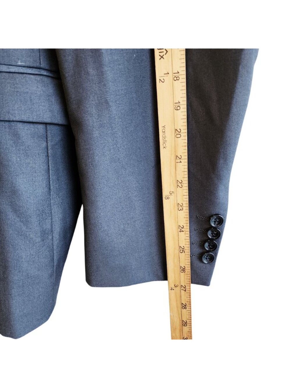 Coofandy Mens 2-Piece Suit Jacket & Pants Size 4XL Dark Gray Formal Wear New - Picture 6 of 16